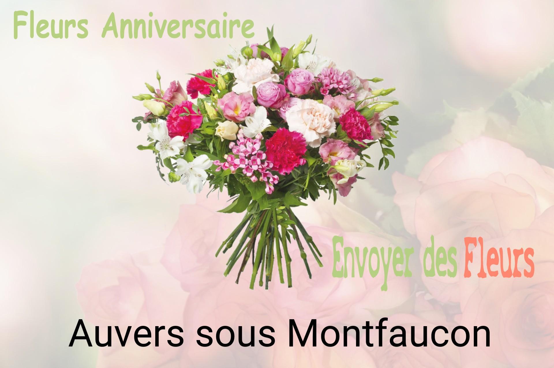 Bouquet de fleurs d’anniversaire livré à Auvers-sous-Montfaucon