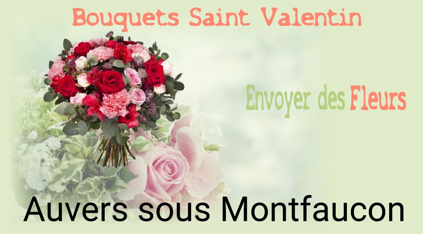 Roses de Saint-Valentin livrées à Auvers-sous-Montfaucon